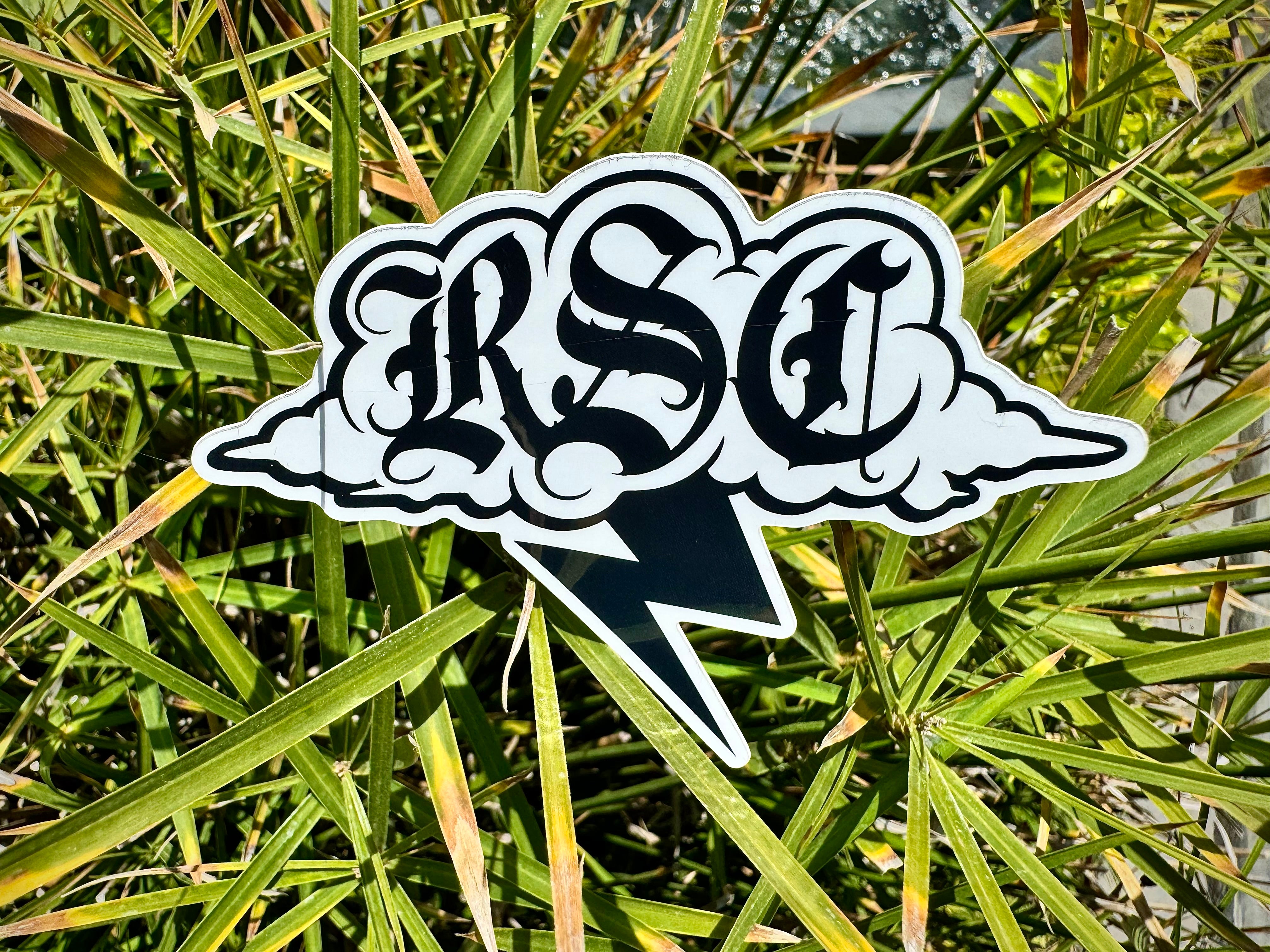 RSC CLOUD Logo Sticker 4"x2.9"